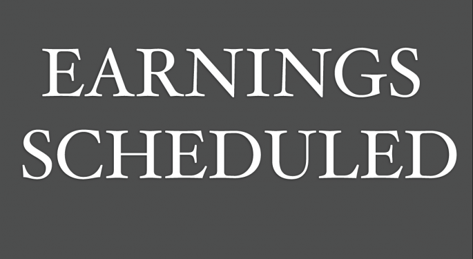 Earnings Scheduled For November 23, 2015