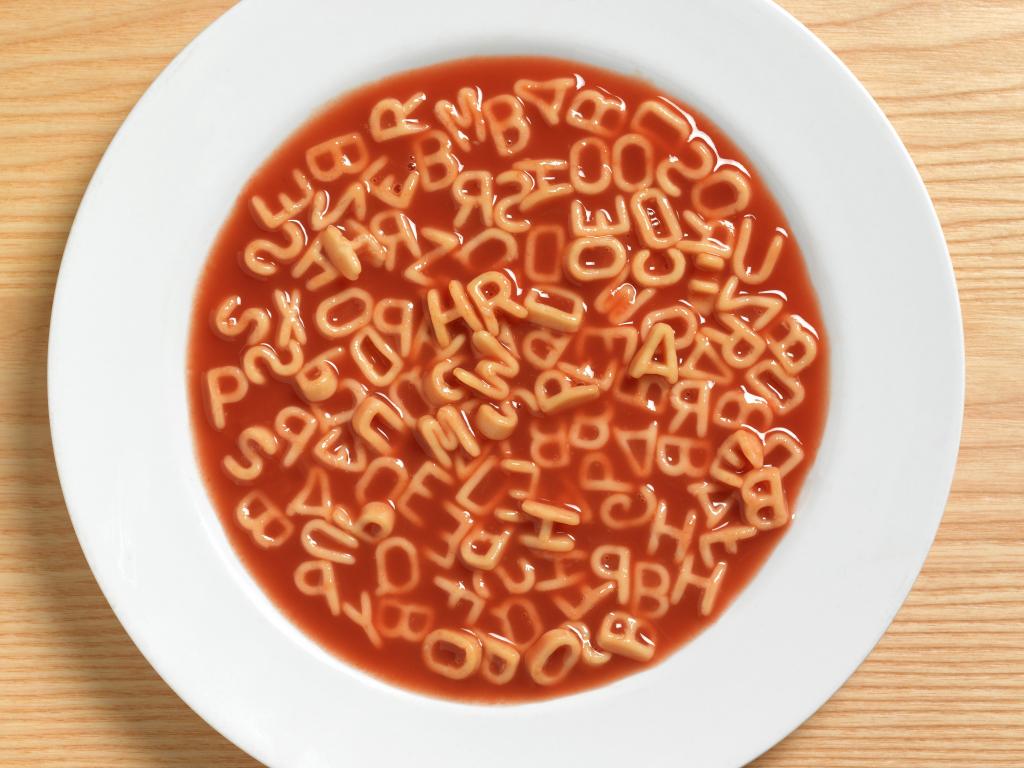 What is a food alphabet?