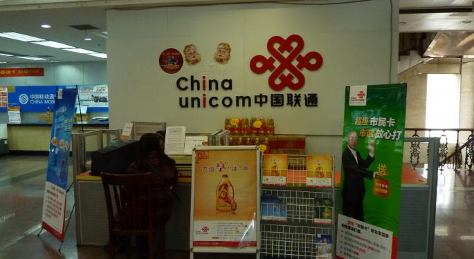China Unicom Shares Offer A Recovery Story That Is On Track; Bernstein Says Buy The Dip